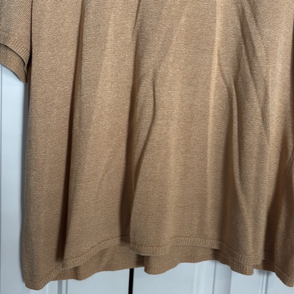 Tan-gold blouse by SAG HARBOR in size 3X - Picture 13 of 14